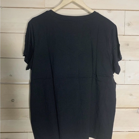 NWT Levi's Trendy Plus Size Cotton Perfect Logo T-Shirt Sz 2X Black - Picture 5 of 5